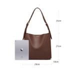 Cnoles Luxury Designer Bucket Bag Shoulder Bag 6