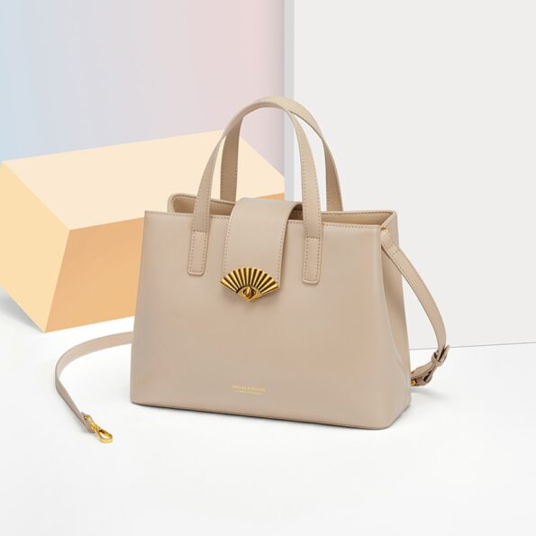 Cnoles Genuine Leather Luxury Designer Women Handbags Tote Bag 2