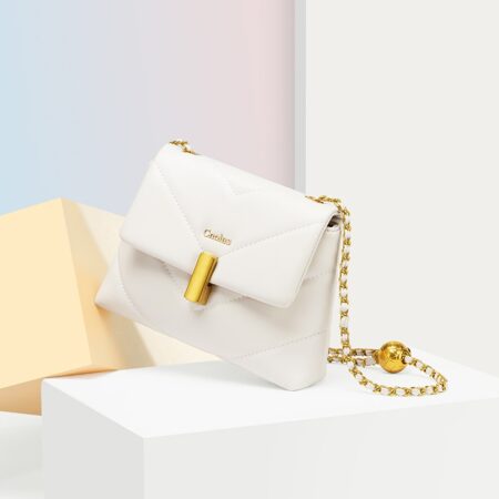 Cnoles White Luxury Designer Crossbody Bag Handbags 2