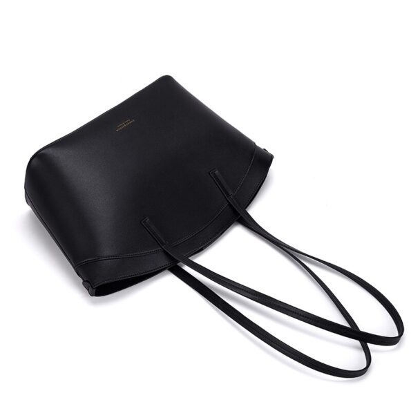 Cnoles Elegant Top Handle Luxury Designer Genuine Leather Shoulder Bag 3