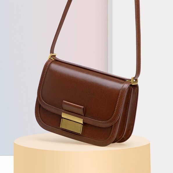 Cnoles Genuine Leather Personality Fashion Designer Luxury New Handbags 6