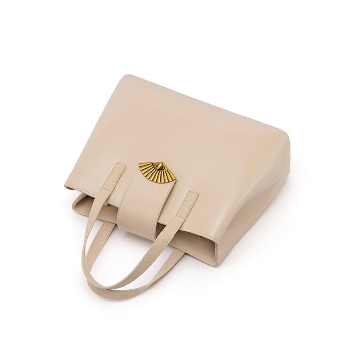 Cnoles Genuine Leather Luxury Designer Women Handbags Tote Bag 3