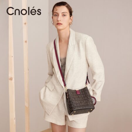 Cnoles Brand Letter Luxury Crossbody Bag Handbag 1