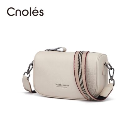 Cnoles Brand Genuine Leather Crossbody Bag 1