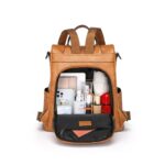 Cnoles Brand Vintage Backpack Female Luxury Laptop Bag Backpack 6