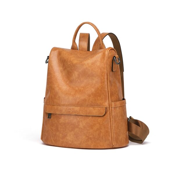Cnoles Brand Vintage Backpack Female Luxury Laptop Bag Backpack 2