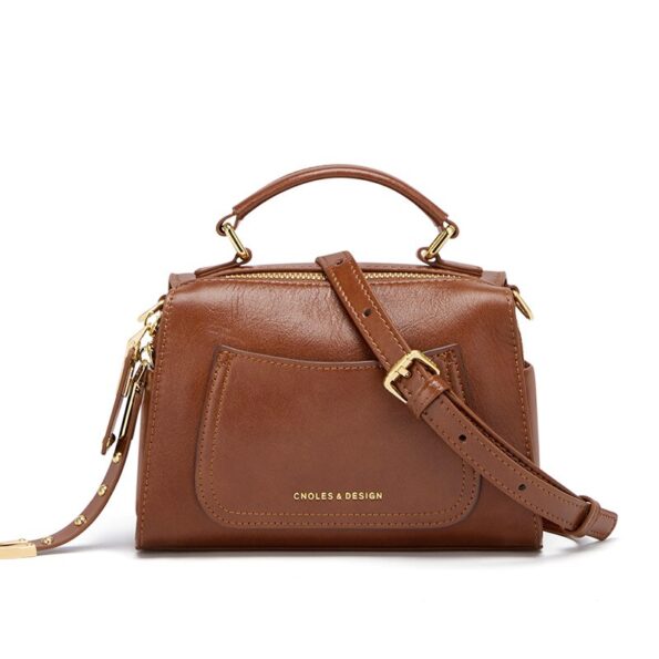 Cnoles Vintage Women Shoulder Bags New Trend Crossbody Bag Handbag Luxury Designer Mobile Phone Bag 2
