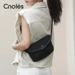 Cnoles 2024 Black Classic Shoulder Bag