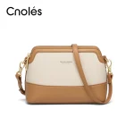 Cnoles 2024 Cowhide Crossbody Bag