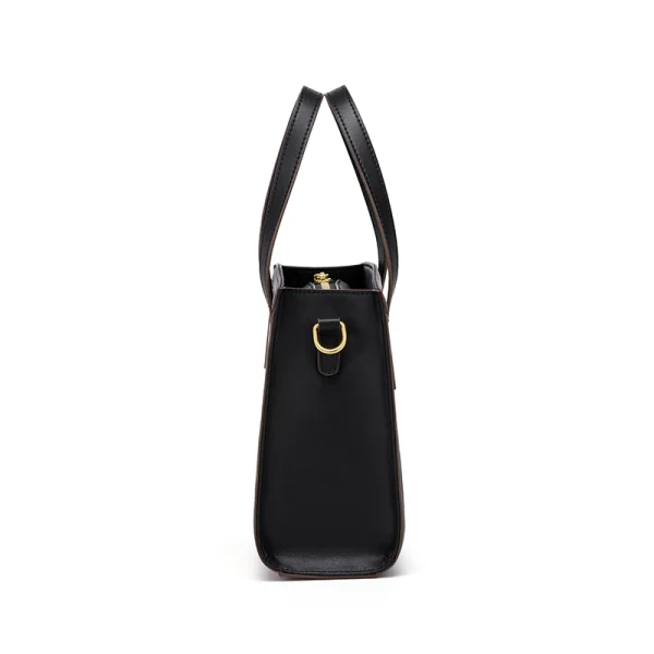 Cnoles 2024 Black Luxury Top-Handle Shoulder Bag