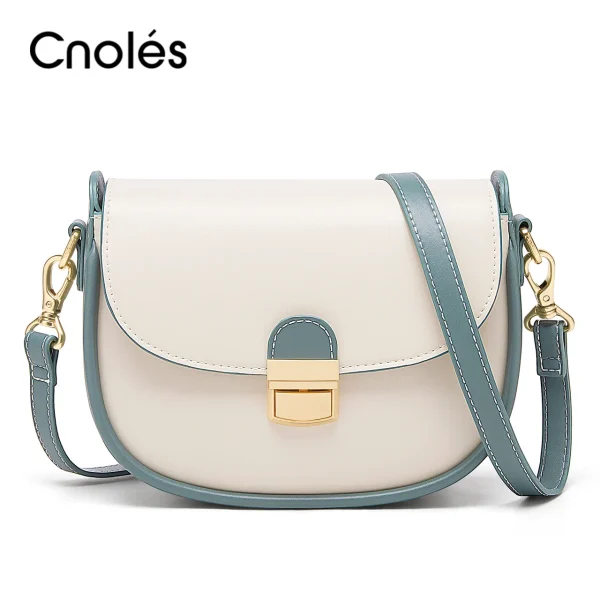 Cnoles Vintage Saddle Shoulder Bag Set