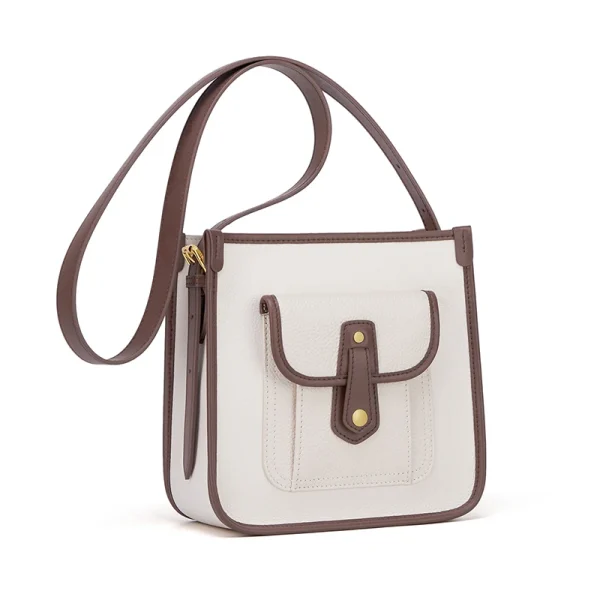 Cnoles Cowhide Cambridge Tote Crossbody Bag