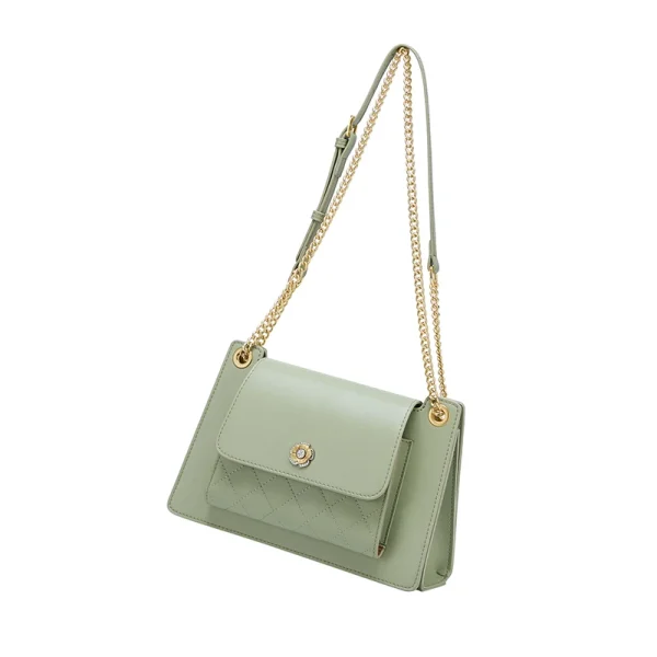 Cnoles Green Luxury Shoulder Bag