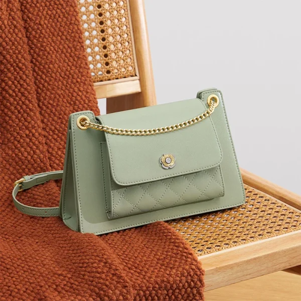 Cnoles Green Luxury Shoulder Bag