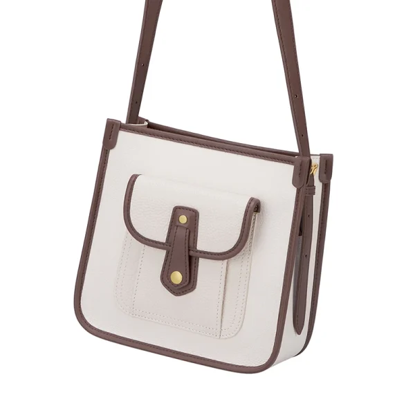 Cnoles Cowhide Cambridge Tote Crossbody Bag