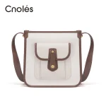 Cnoles Cowhide Cambridge Tote Crossbody Bag