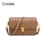 Cnoles Vintage Cowhide Crossbody Bag