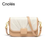 Cnoles Cowhide Crossbody Bag