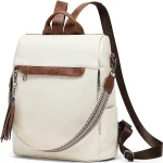 Cnoles Women’s Leather Backpack – Casual Fashion and Laptop Bag