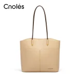 Cnoles Luxury Leather Tote Bag