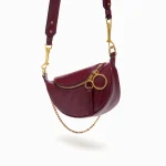 Cnoles Luxury Leather Saddle Bag