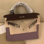 First Layer Cowhide Mini Kelly Style Handbag photo review