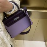 First Layer Cowhide Mini Kelly Style Handbag photo review