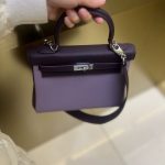 First Layer Cowhide Mini Kelly Style Handbag photo review