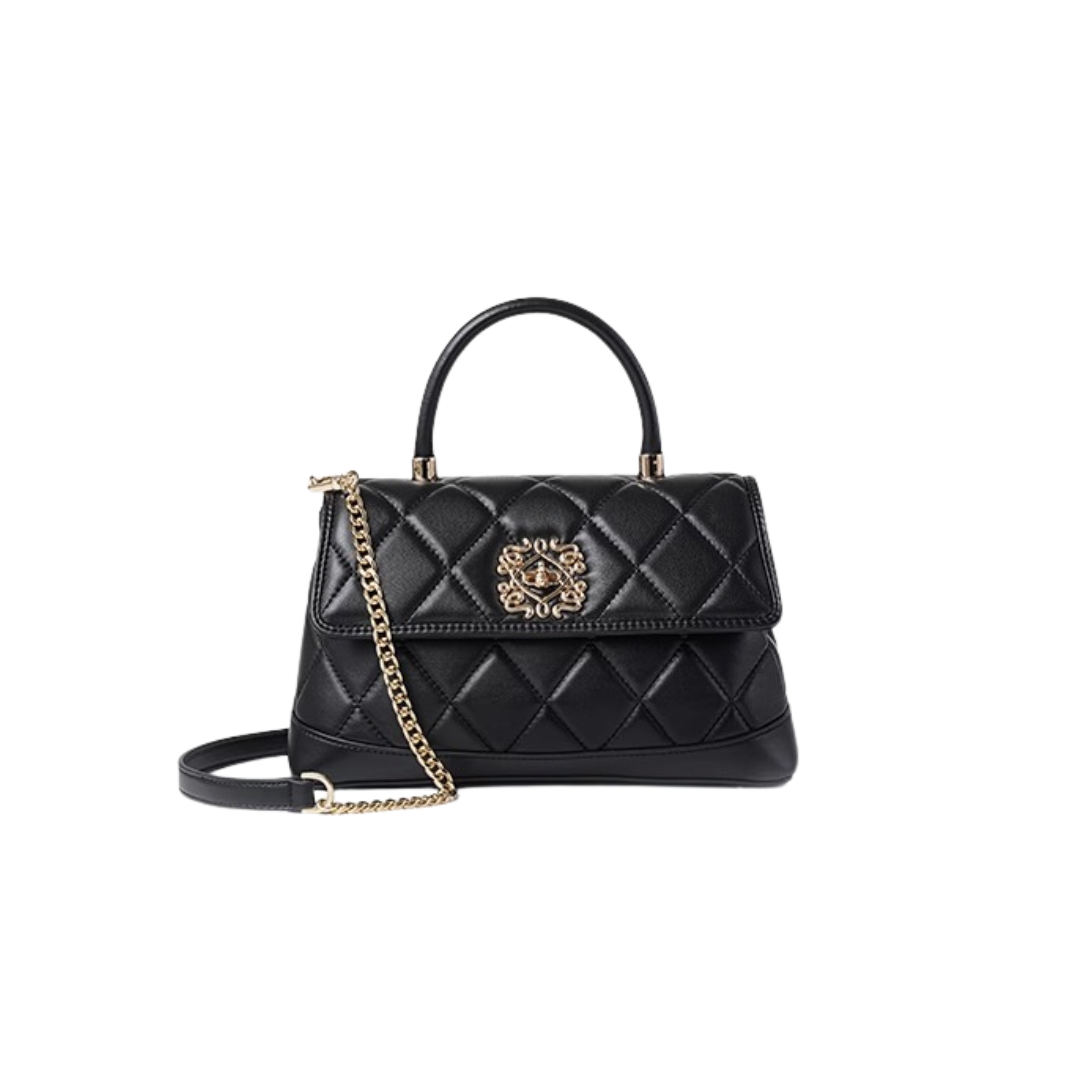 Cnoles 2025 Sheepskin Messenger Bag – Light Luxury Leather Shoulder Handbag