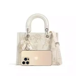Cnoles Light Luxury Embroidered Handbag – 2025 Women’s Shoulder & Messenger Tote Bag