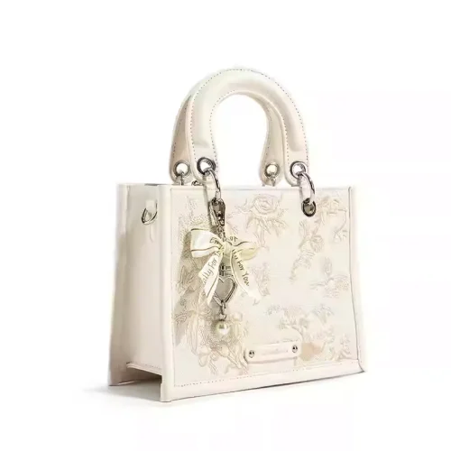 Cnoles Light Luxury Embroidered Handbag – 2025 Women’s Shoulder & Messenger Tote Bag