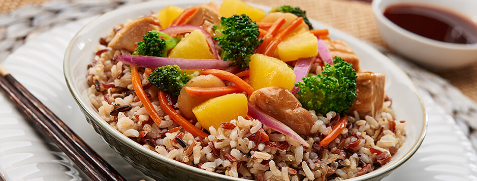 Veggie Stir-Fry with Rice